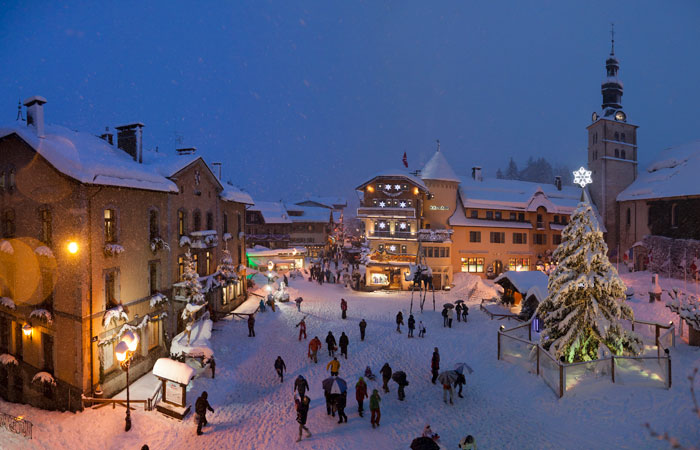 Christmas in the Alps © Megeve Tourism, Simon Garnier