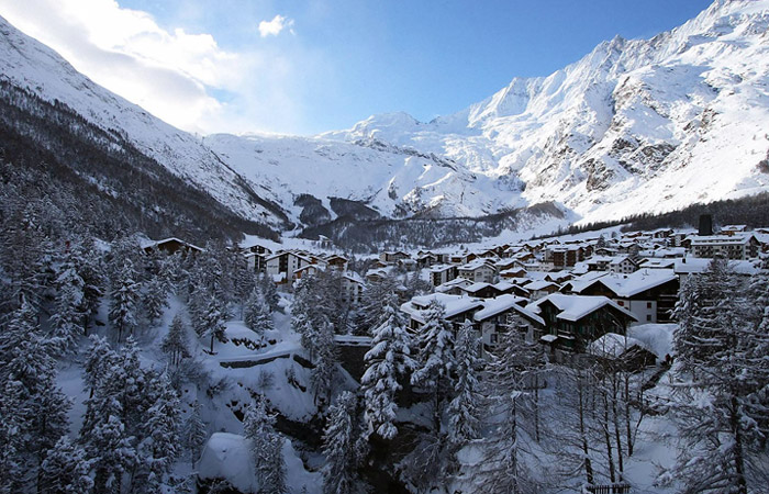 Most picturesque ski resorts - Saas-Fee