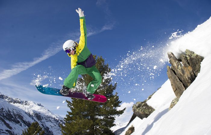 Obergurgl Snowboarder