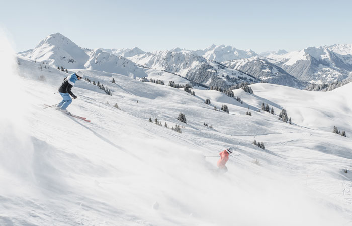 Gstaad skiing
