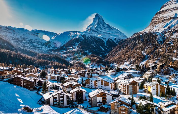 Best skiing in Switzerland - Zermatt