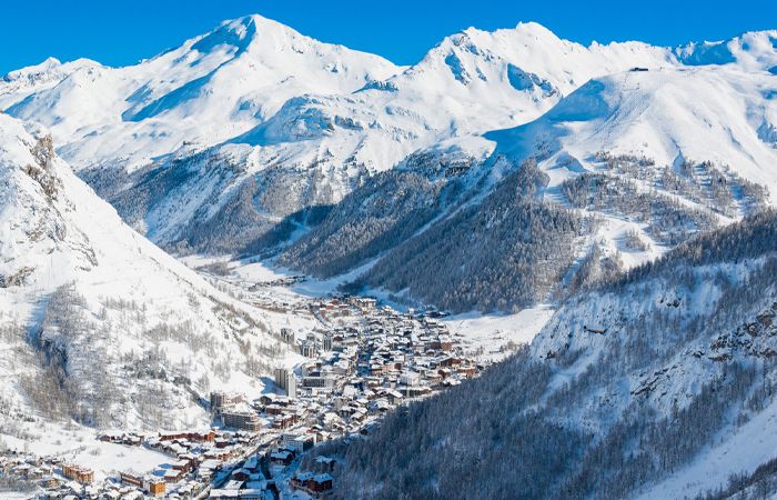 Meilleurs domaines skiables où aller en voiture - Val d'Isère