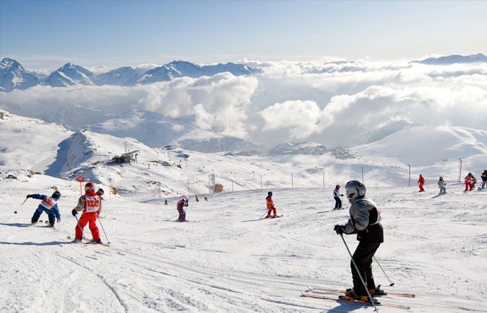 where to ski in April