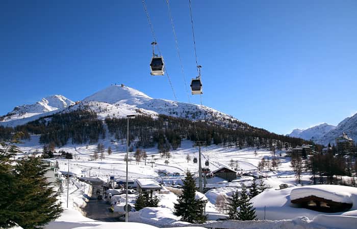 Best ski-in ski-out resorts Italy