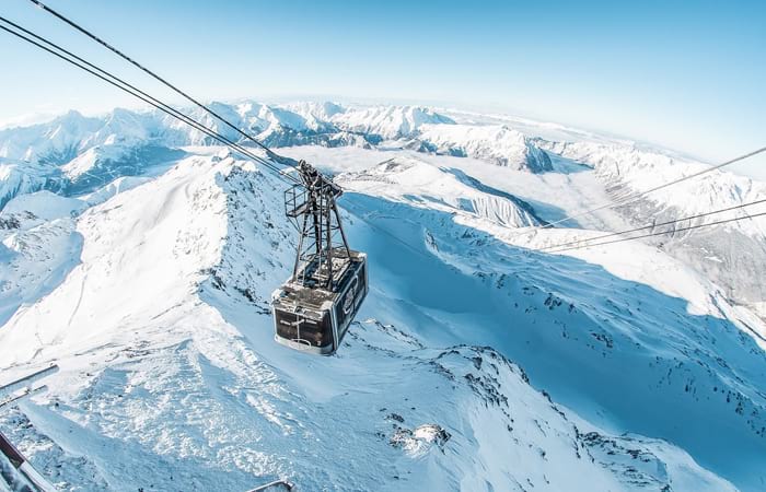 Largest ski areas in France