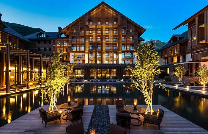 The Chedi in Europe, perfect for a ski honeymoon
