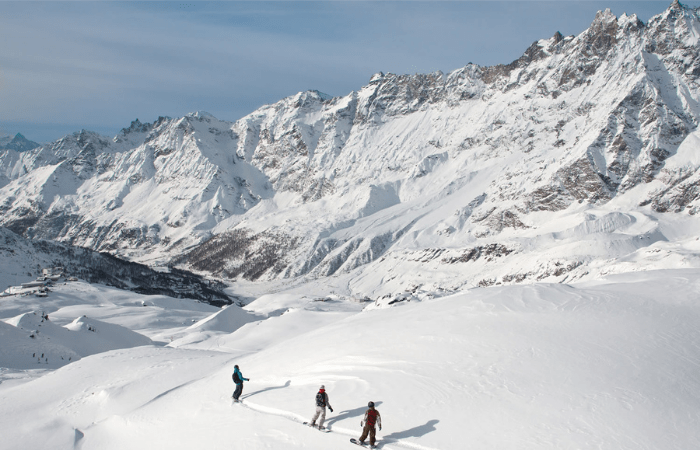 Snow Sure Ski Resorts in Cervinia