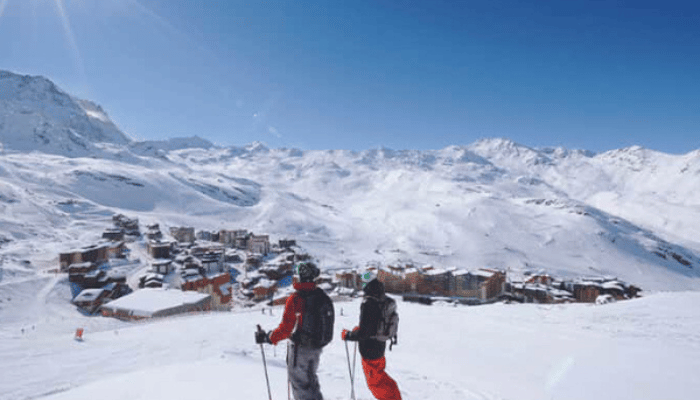 Val Thorens a snow sure ski resort in France