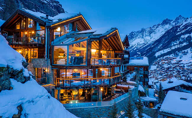 The Peak, a luxury ski chalet in Switzerland