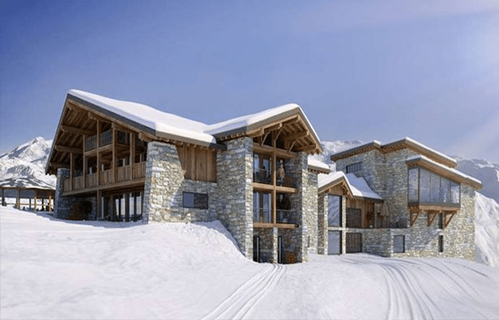 Another fabulous luxury ski hotel choice is the Refuge Solaise in Val d'Isère, France