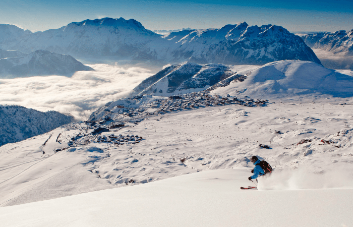 ski resorts near Grenoble 