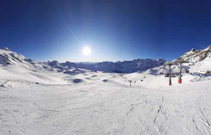 Largest ski resorts Italy