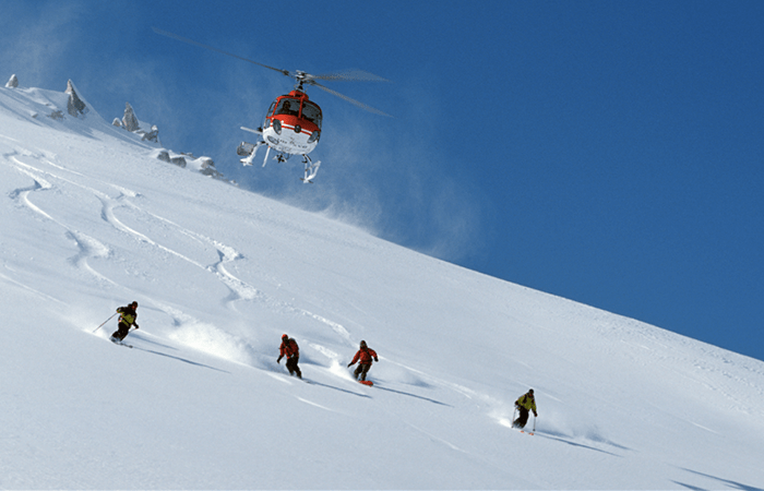 Heli Skiing in Zermatt