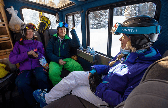 Work out finances when planning your group ski trip 